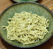 Spaghetti with Pesto Sauce